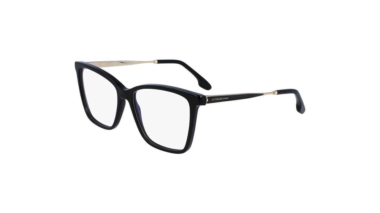 Paire de lunettes de vue Victoria-beckham Vb2647 couleur noir - Côté à angle - Doyle