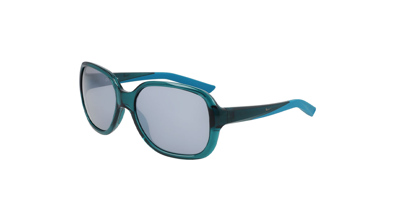 Paire de lunettes de soleil Nike Audacious s fd1883 couleur bleu - Côté à angle - Doyle