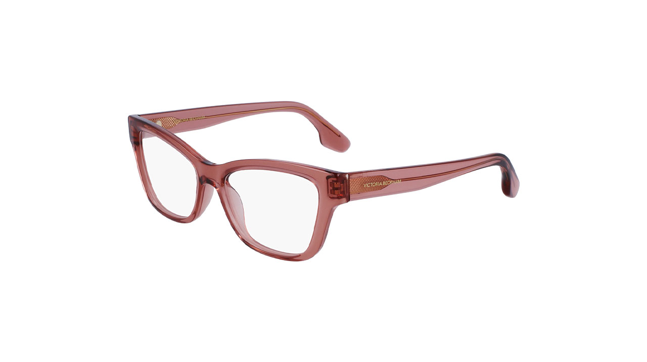 Paire de lunettes de vue Victoria-beckham Vb2642 couleur rose - Côté à angle - Doyle