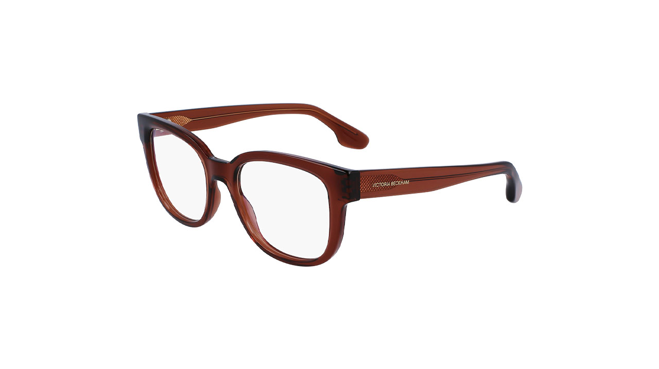 Paire de lunettes de vue Victoria-beckham Vb2651 couleur brun - Côté à angle - Doyle