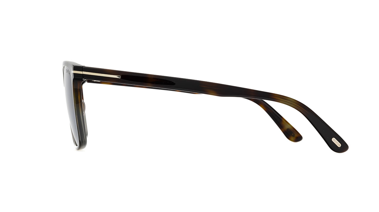 Paire de lunettes de soleil Tom-ford Tf832 /s couleur brun - Côté droit - Doyle