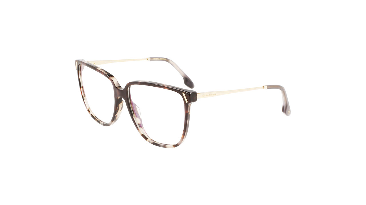 Paire de lunettes de vue Victoria-beckham Vb2640 couleur brun - Côté à angle - Doyle