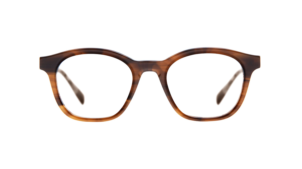 Paire de lunettes de vue Gigi-studio Praga couleur brun - Doyle