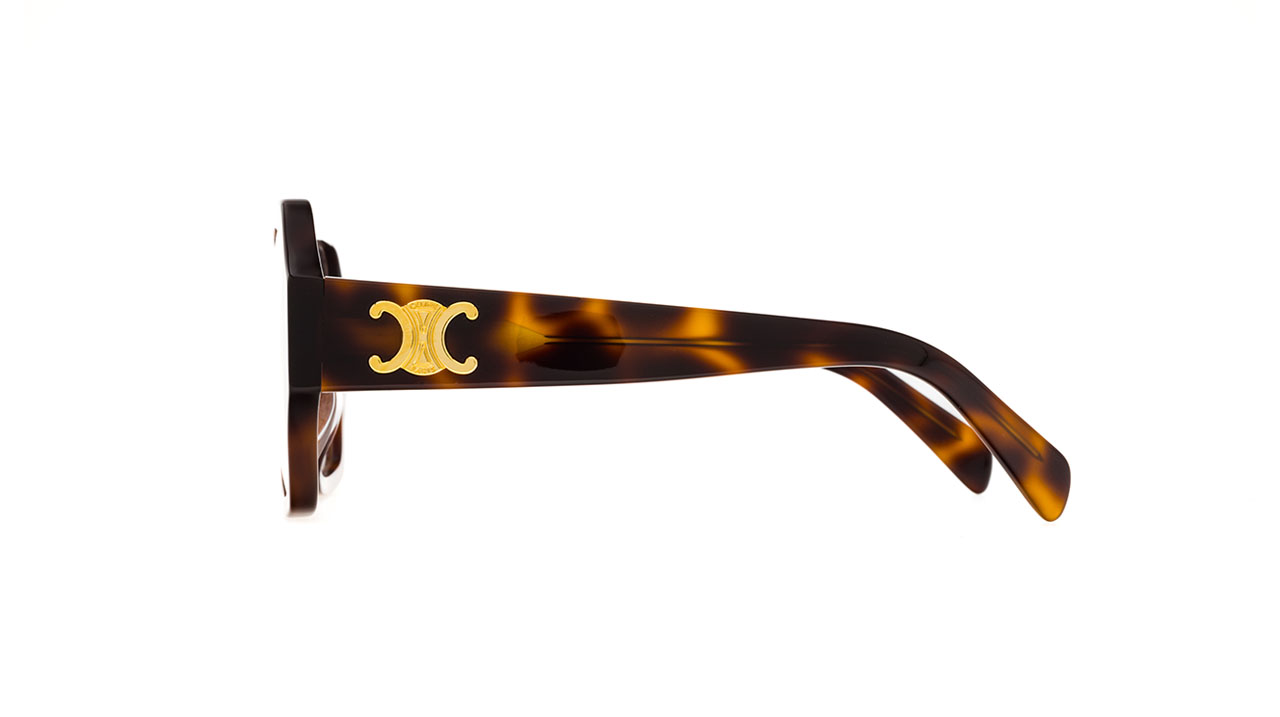 Paire de lunettes de vue Celine-paris Cl50132i couleur brun - Côté droit - Doyle