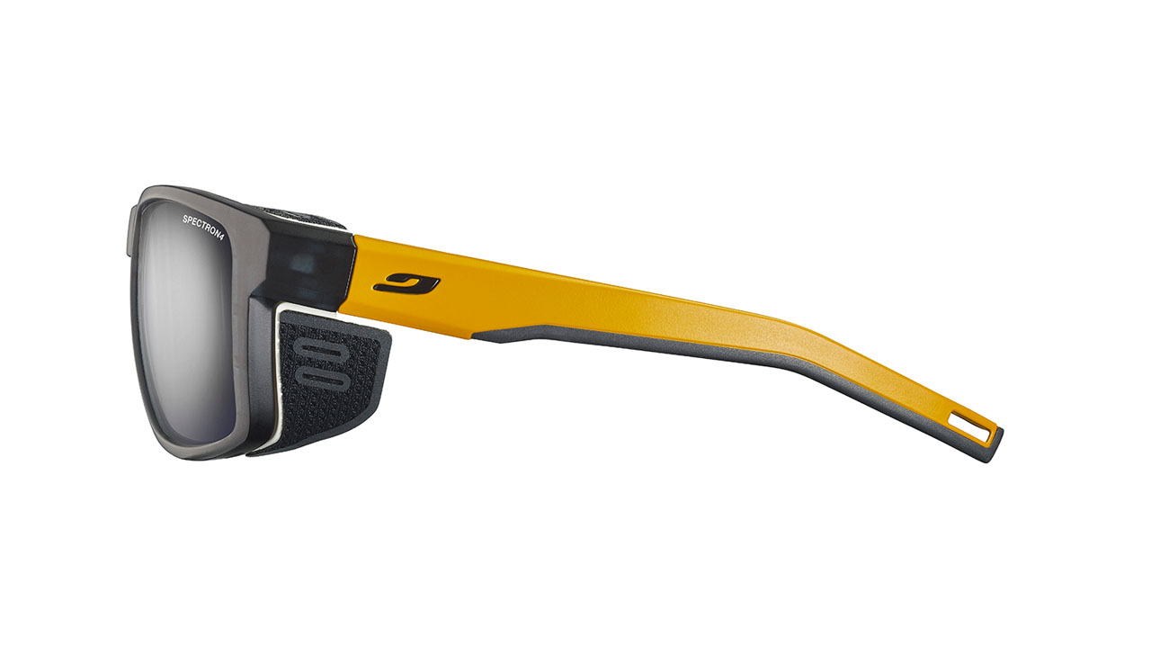 Paire de lunettes de soleil Julbo Js506 shield couleur orange - Côté droit - Doyle