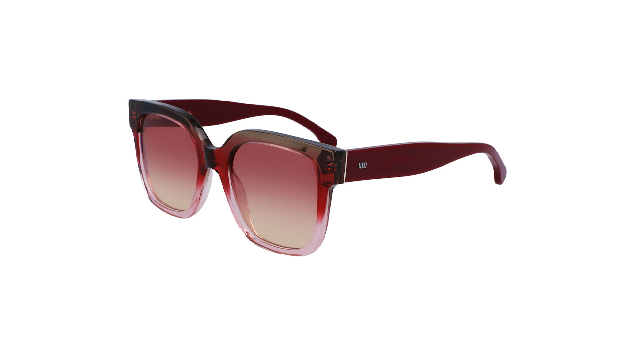 Paire de lunettes de soleil Paul-smith Delta /s couleur rose - Côté à angle - Doyle