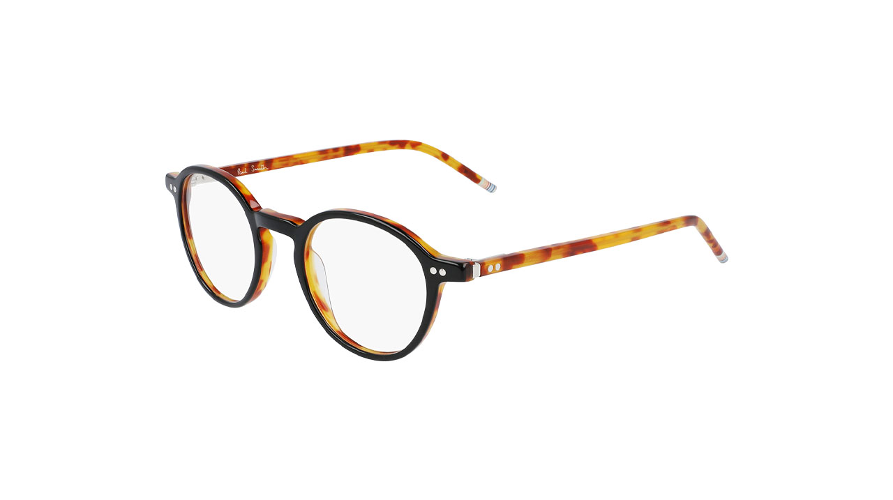 Paire de lunettes de vue Paul-smith Cannon couleur brun - Côté à angle - Doyle