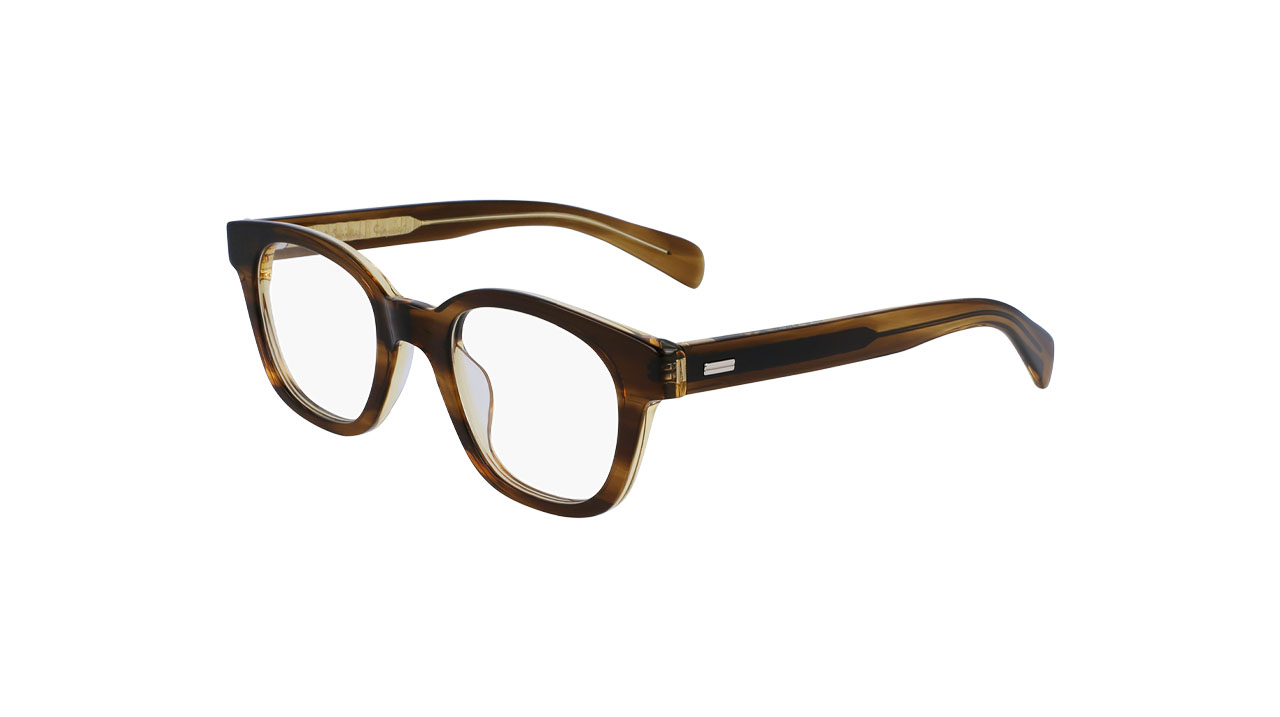 Paire de lunettes de vue Paul-smith Gower couleur bronze - Côté à angle - Doyle