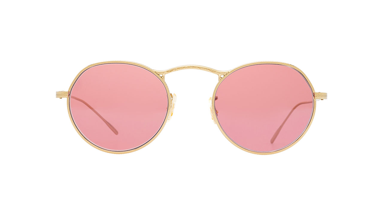 Paire de lunettes de soleil Oliver-peoples M-4 30th ov1220s couleur or - Doyle