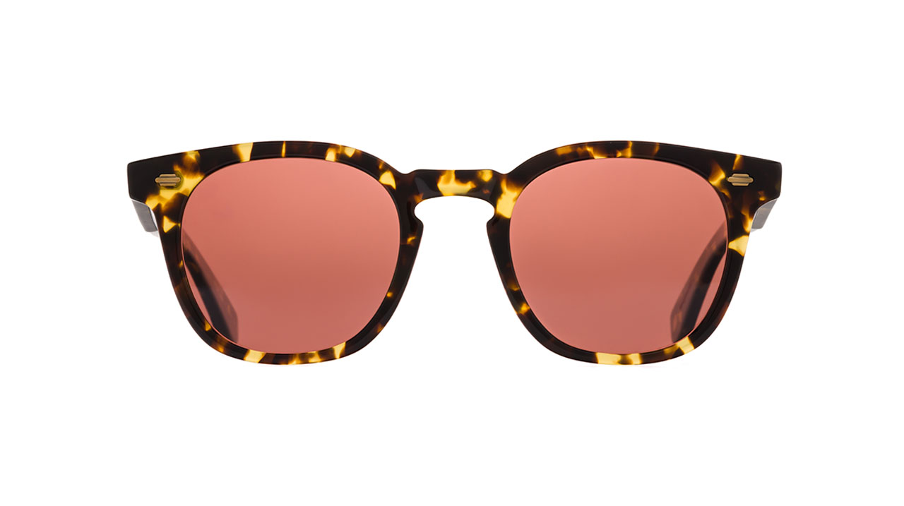 Paire de lunettes de soleil Garrett-leight Byrne /s couleur brun - Doyle