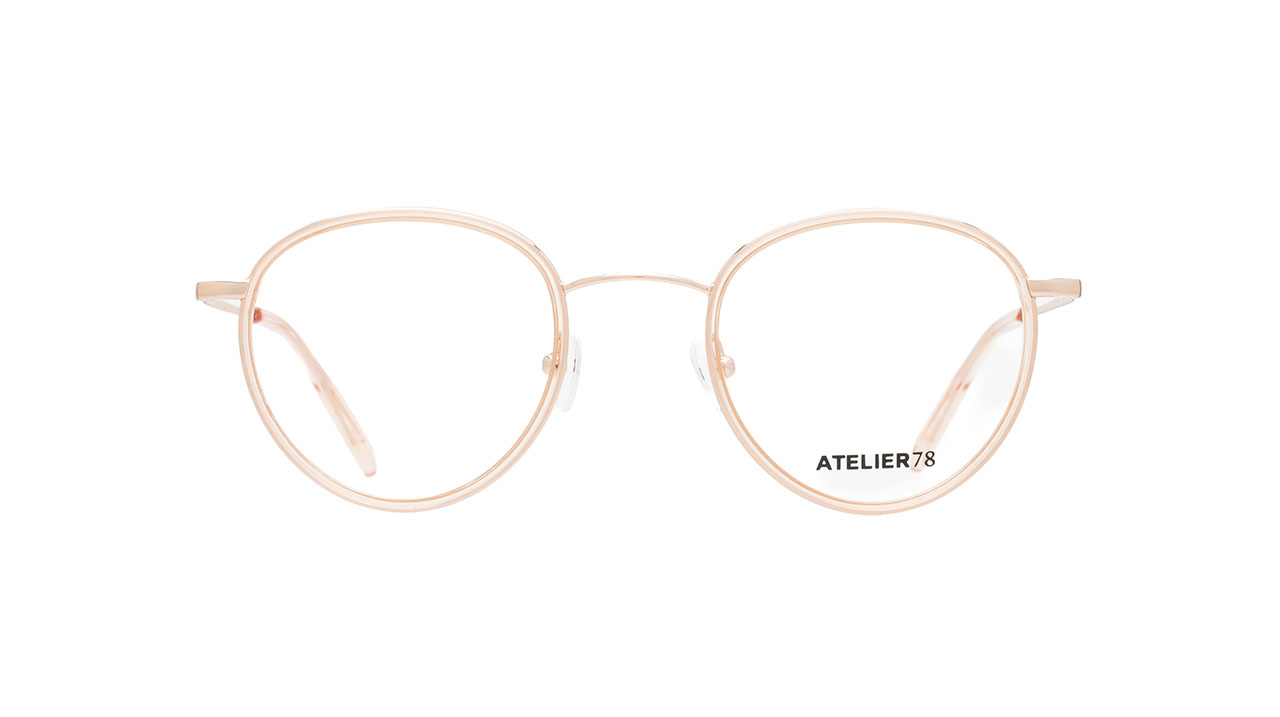Glasses Atelier-78 Elie, rose gold colour - Doyle