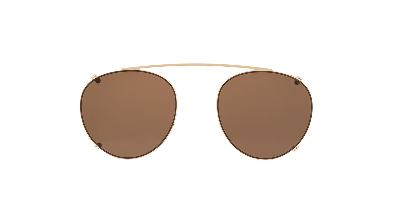 Sunglasses Atelier-78 Elie clip, rose gold colour - Doyle