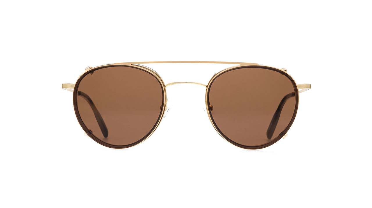 Sunglasses Atelier-78 Elie clip, rose gold colour - Doyle