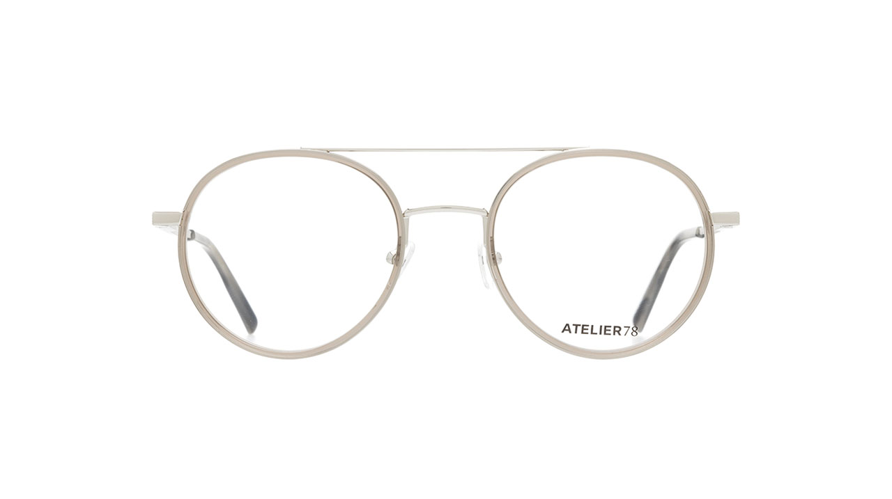 Paire de lunettes de vue Atelier-78 Alex couleur gris - Doyle