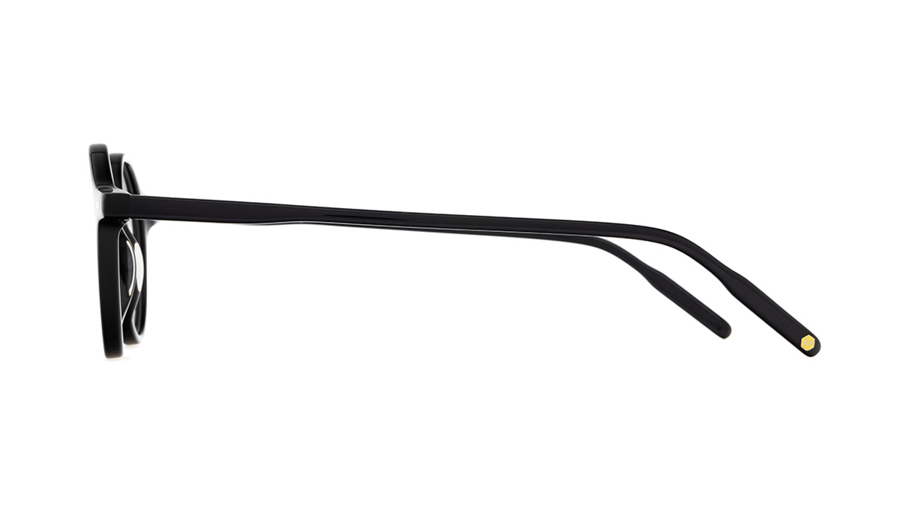 Paire de lunettes de vue Atelier-78 Lou couleur noir - Côté droit - Doyle