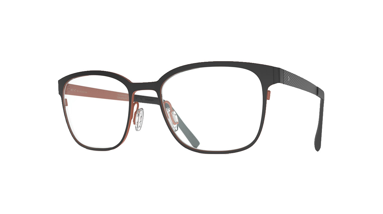 Paire de lunettes de vue Blackfin Bf1003 cape charles couleur noir - Côté à angle - Doyle