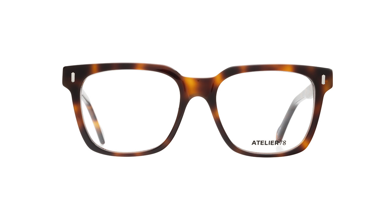 Paire de lunettes de vue Atelier-78 Carlton couleur havane - Doyle