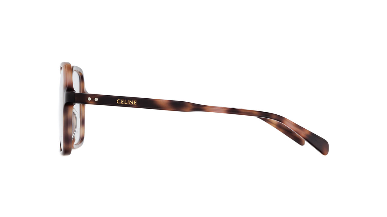 Paire de lunettes de vue Celine-paris Cl50126i couleur brun - Côté droit - Doyle