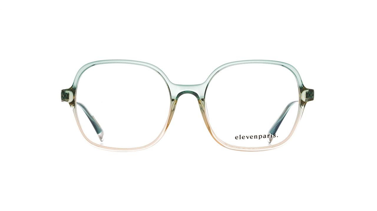 Paire de lunettes de vue Elevenparis Epaa134 couleur turquoise - Doyle