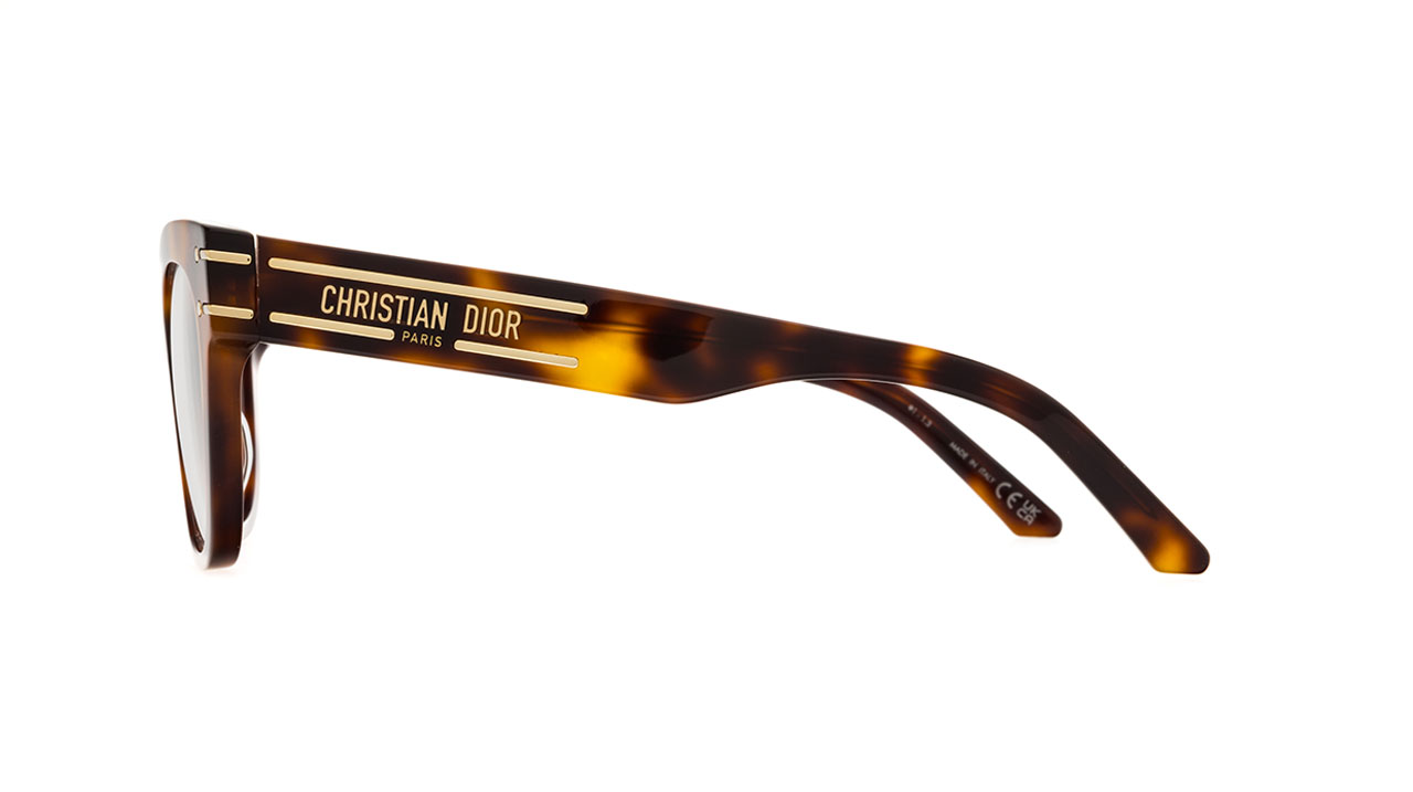 Paire de lunettes de vue Christian-dior Diorsignatureo b2i couleur brun - Côté droit - Doyle