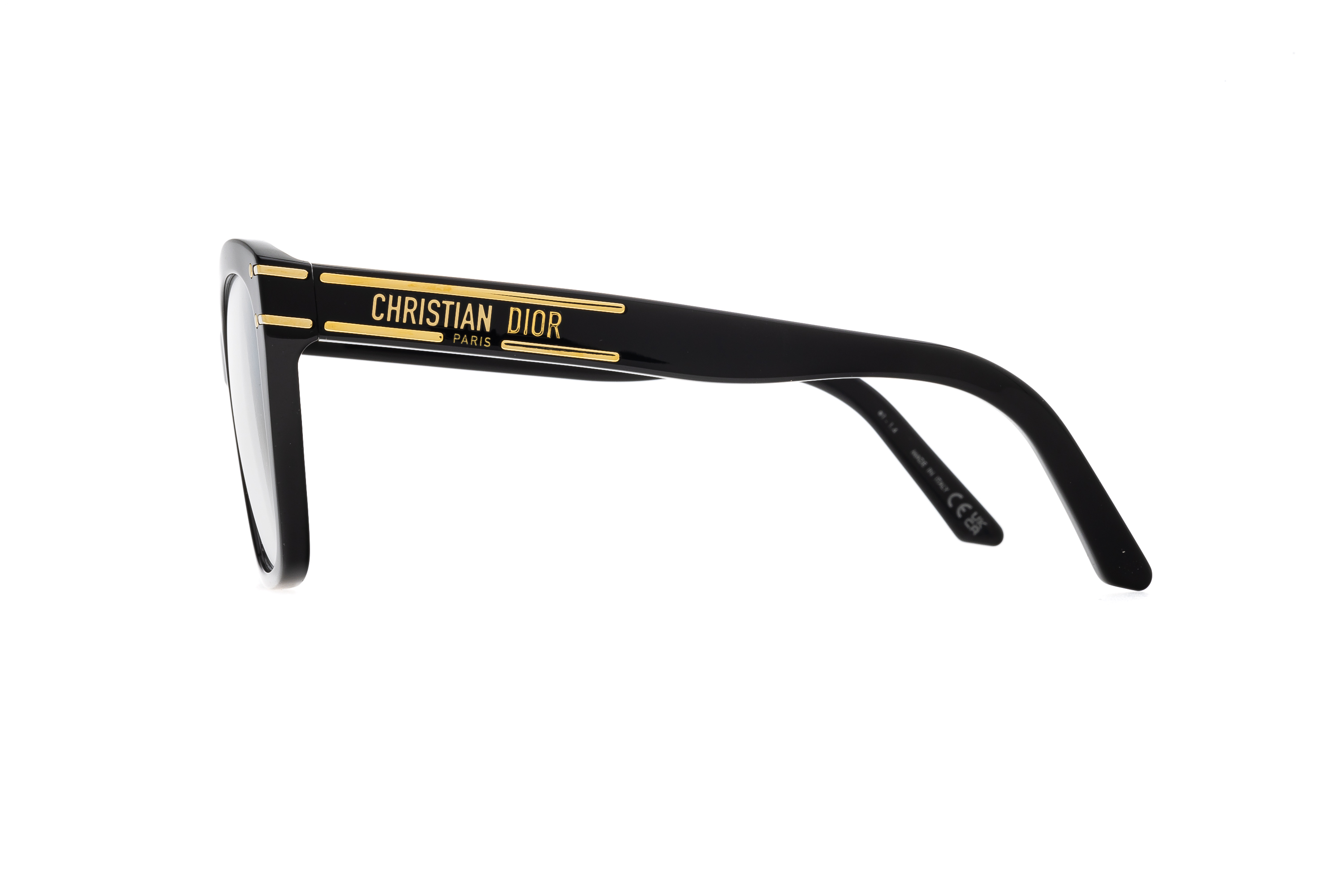 Glasses Christian-dior Diorsignatureo b3i, black gold colour - Doyle