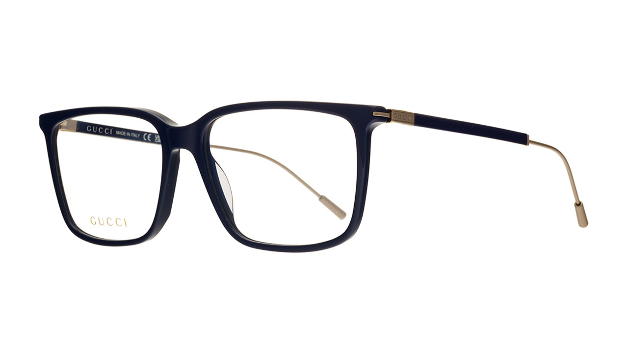 Paire de lunettes de vue Gucci Gg1273o couleur noir - Côté à angle - Doyle