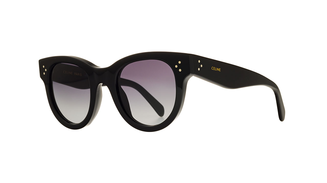 Paire de lunettes de soleil Celine-paris Cl4003in /s couleur noir - Côté à angle - Doyle