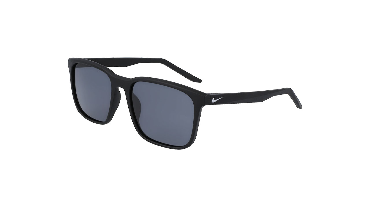 Paire de lunettes de soleil Nike Rave p fd1849 couleur noir - Côté à angle - Doyle