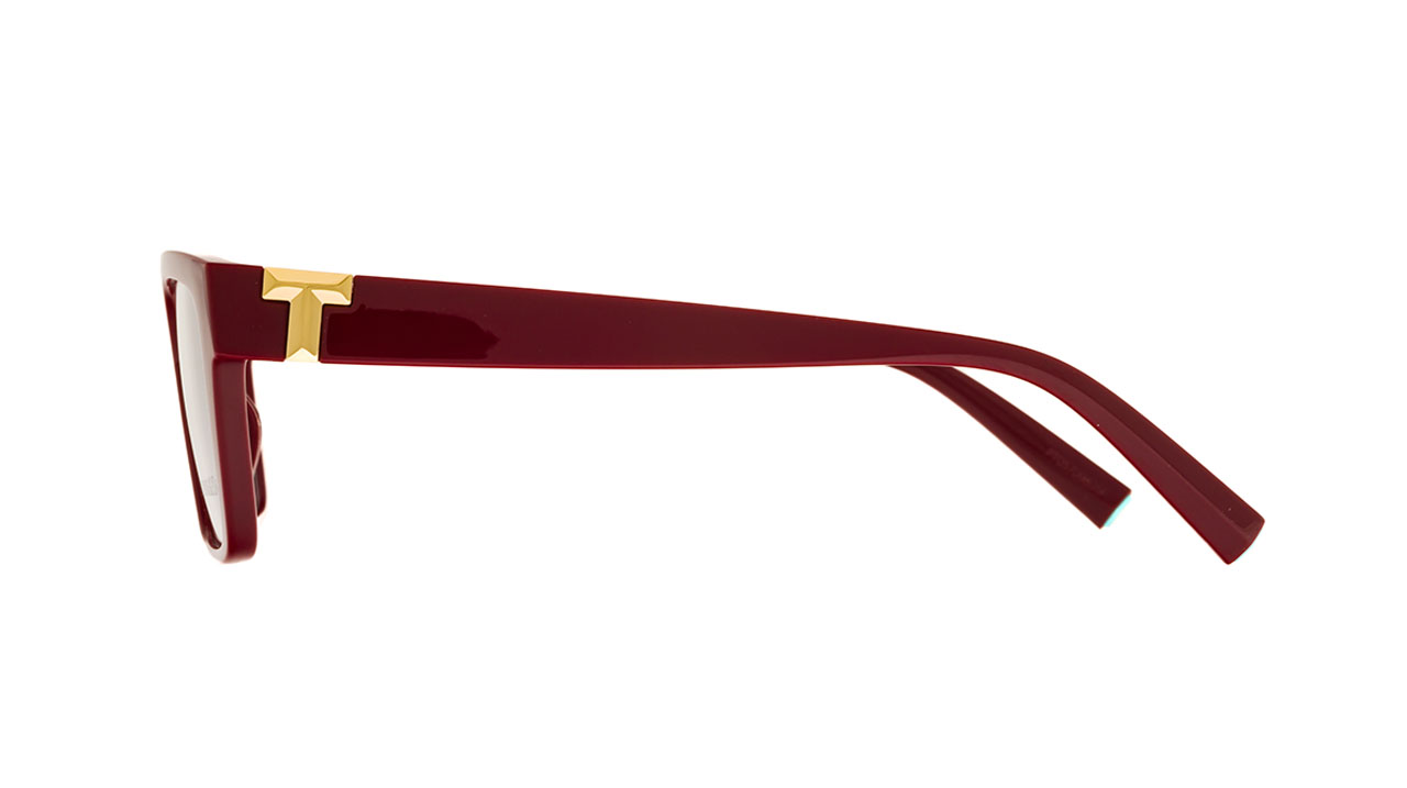 Paire de lunettes de vue Tiffany-co Tf2232u couleur rouge - Côté droit - Doyle