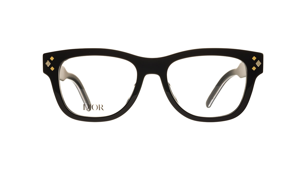 Glasses Christian-dior Cd diamondo s1i, black gold colour - Doyle