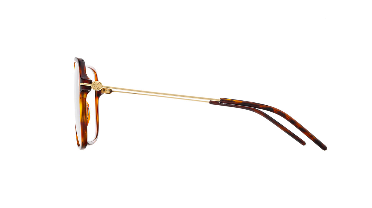 Paire de lunettes de vue Gucci Gg1271o couleur brun - Côté droit - Doyle