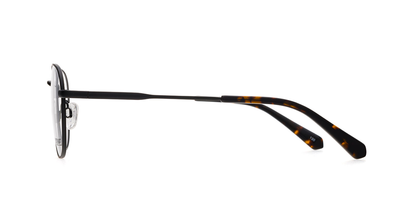 Paire de lunettes de vue Les-essentiels B.canoe bc144 couleur noir - Côté droit - Doyle