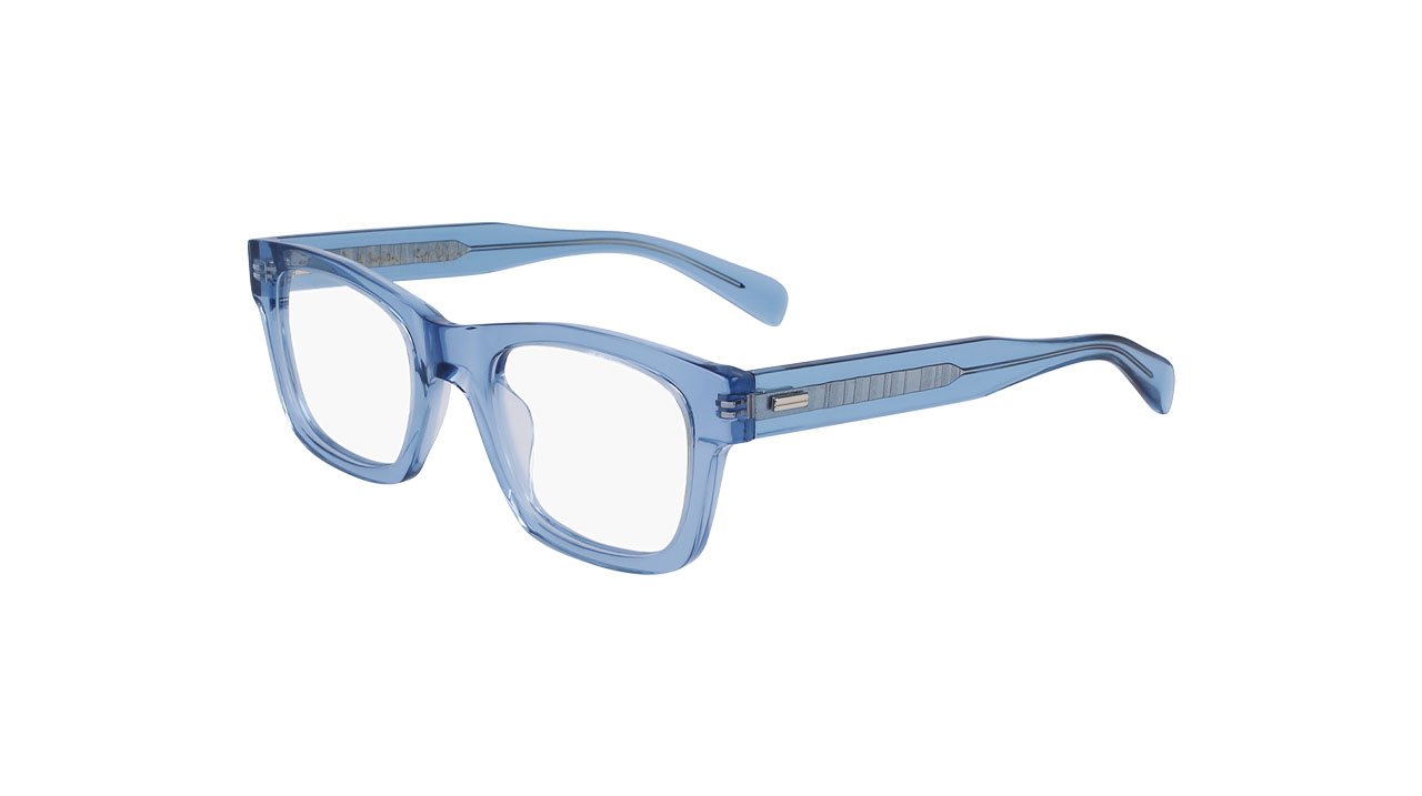 Paire de lunettes de vue Paul-smith Griffin couleur bleu - Côté à angle - Doyle