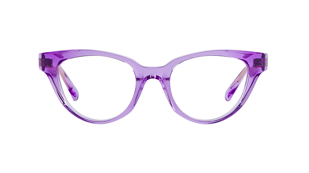Paire de lunettes de vue Uniquedesignmilano Frame 24 couleur mauve - Doyle