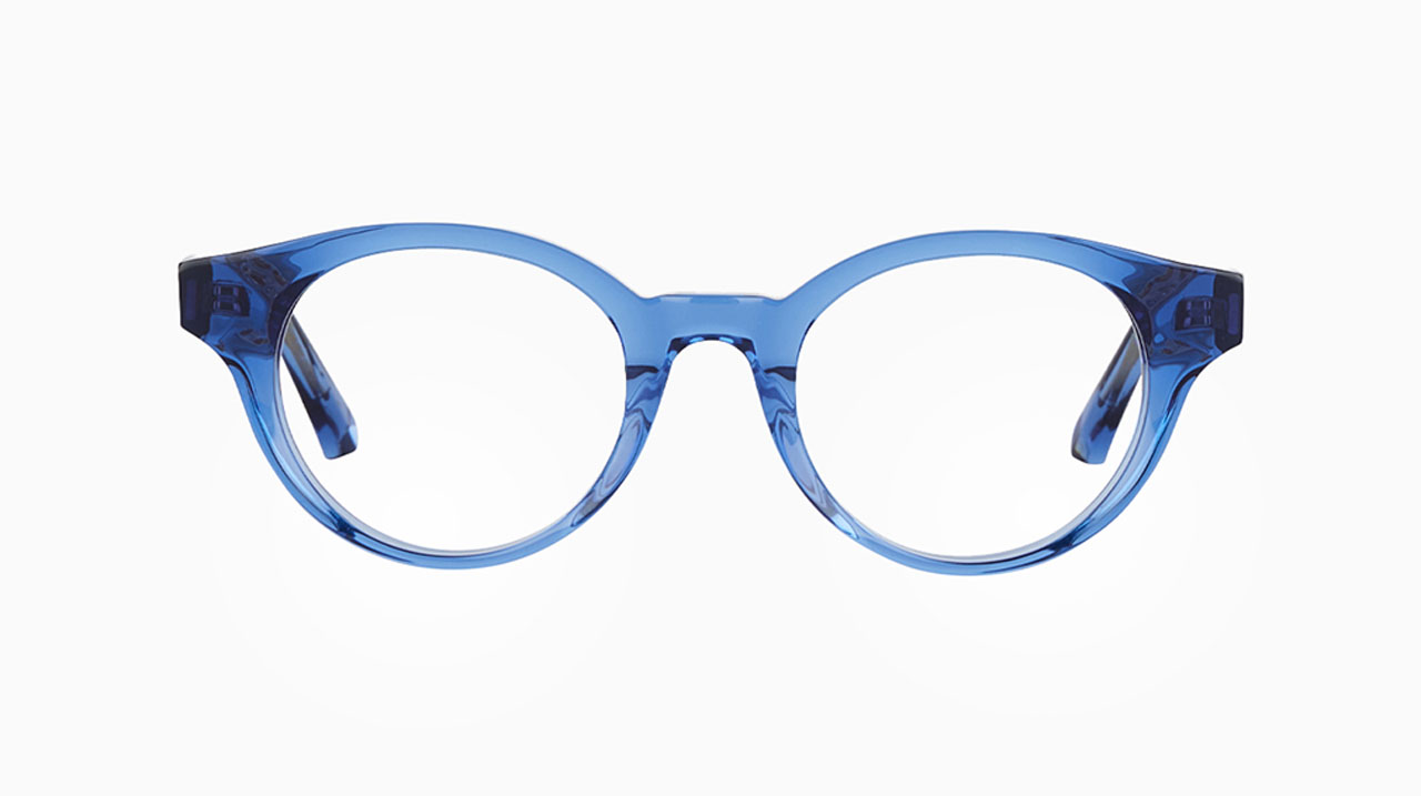 Glasses Uniquedesignmilano Frame 17, blue colour - Doyle