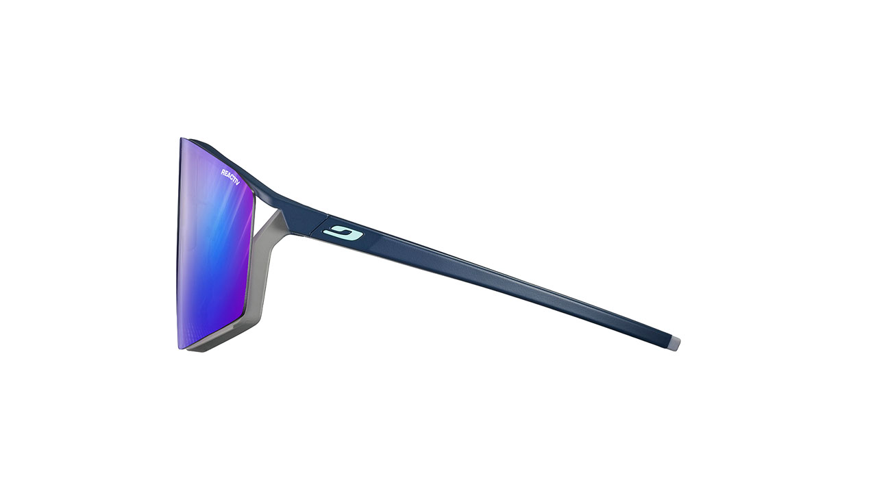 Paire de lunettes de soleil Julbo Js562 edge couleur bleu - Côté droit - Doyle