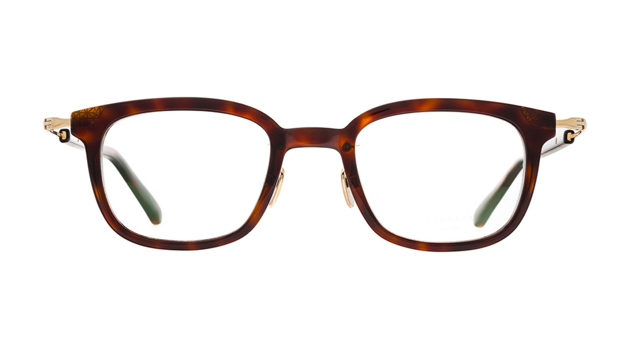 Paire de lunettes de vue Masunaga Gms124 couleur brun - Doyle