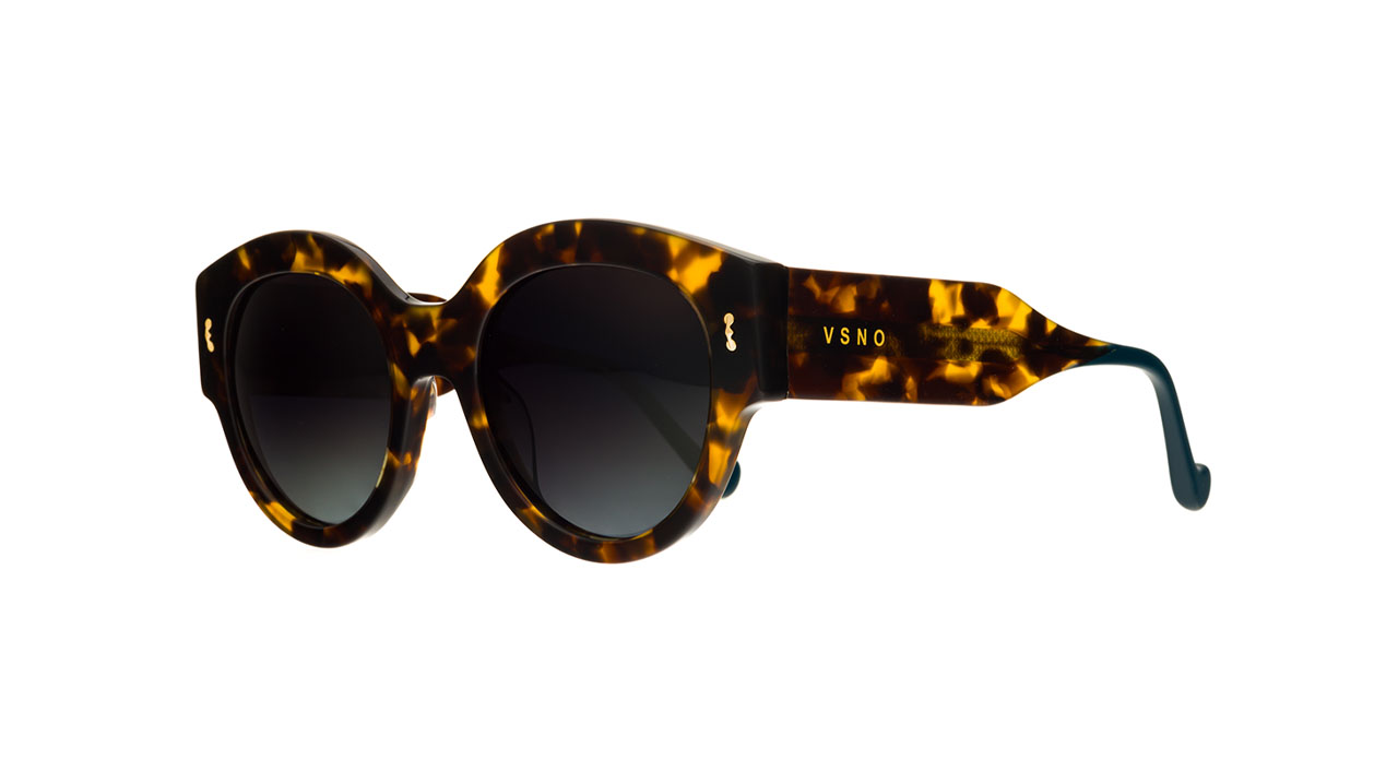Paire de lunettes de soleil Visionario Judy /s couleur brun - Côté à angle - Doyle