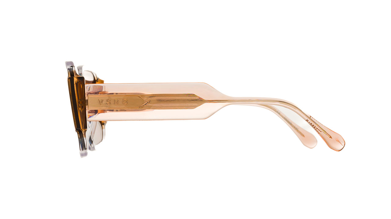 Paire de lunettes de soleil Visionario Barbara /s couleur sable - Côté droit - Doyle