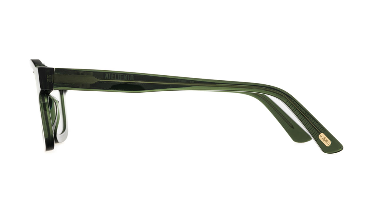 Paire de lunettes de vue Atelier-78 Ross couleur vert - Côté droit - Doyle
