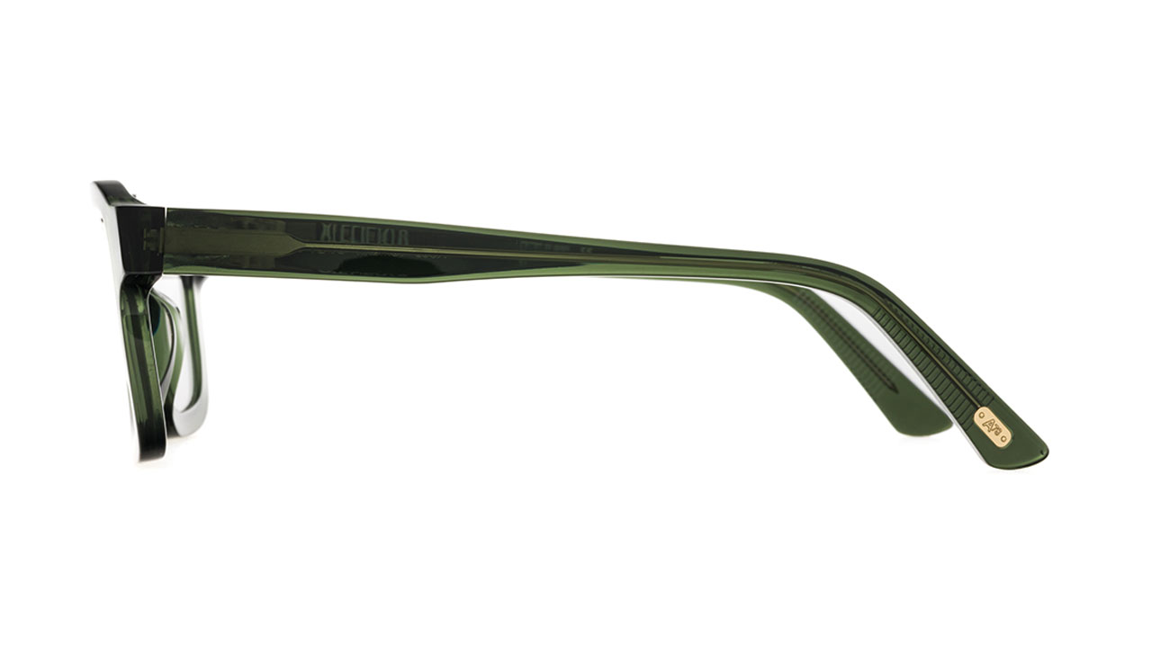 Paire de lunettes de vue Atelier-78 Ross couleur vert - Côté droit - Doyle