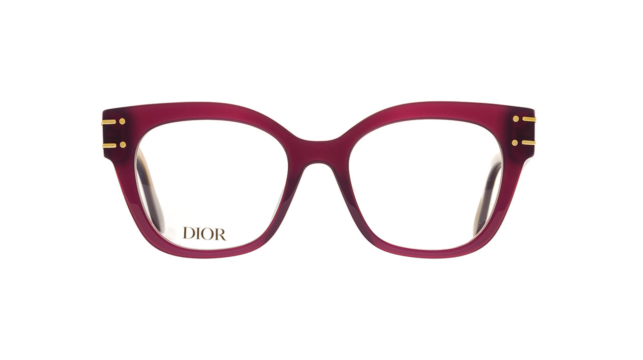 Paire de lunettes de vue Christian-dior Diorsignatureo b2i couleur mauve - Doyle
