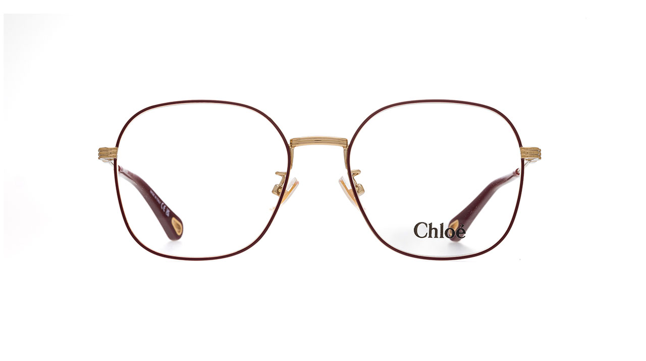 Paire de lunettes de vue Chloe Ch0182ok couleur havane - Doyle
