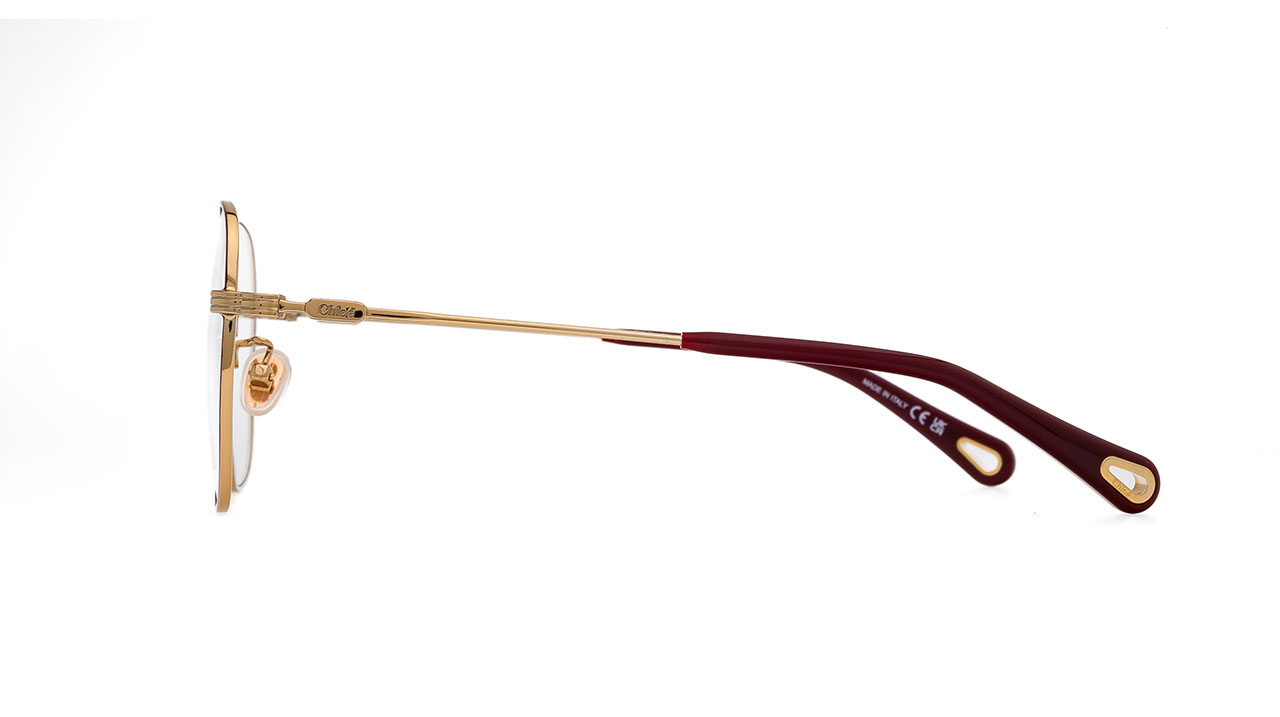 Paire de lunettes de vue Chloe Ch0182ok couleur havane - Côté droit - Doyle