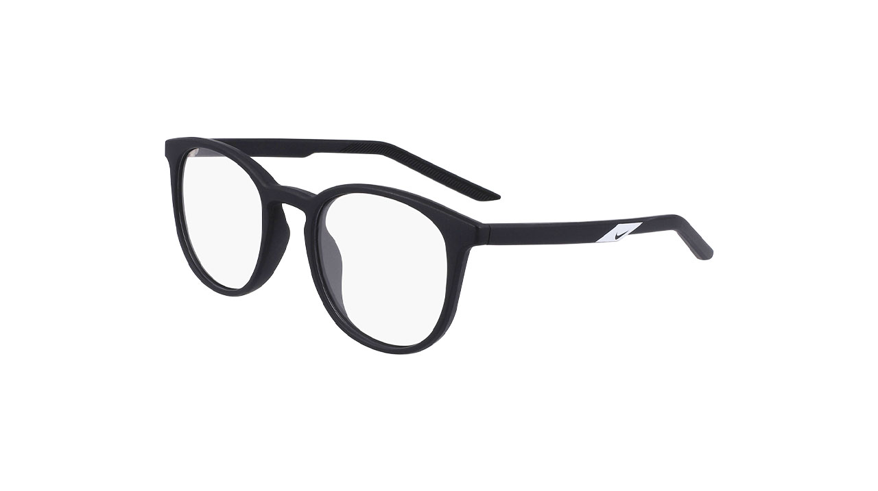 Paire de lunettes de vue Nike 5545 couleur noir - Côté à angle - Doyle