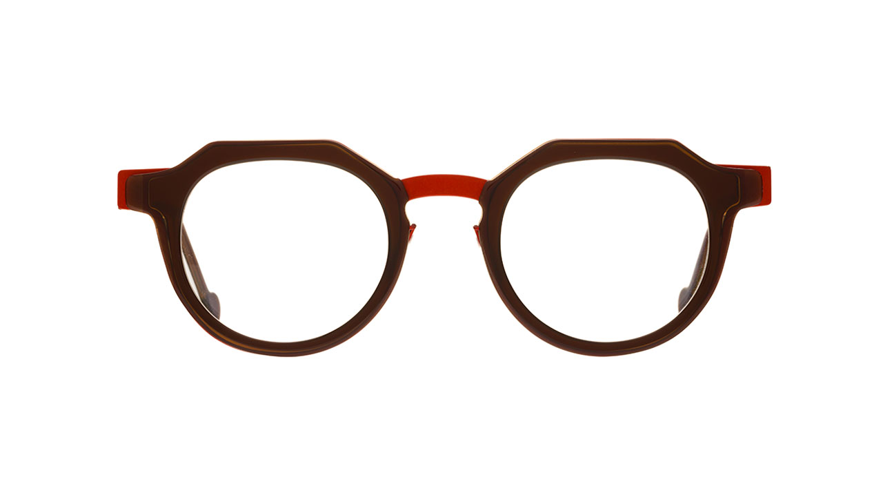 Paire de lunettes de vue Naoned Men ruz couleur brun - Doyle