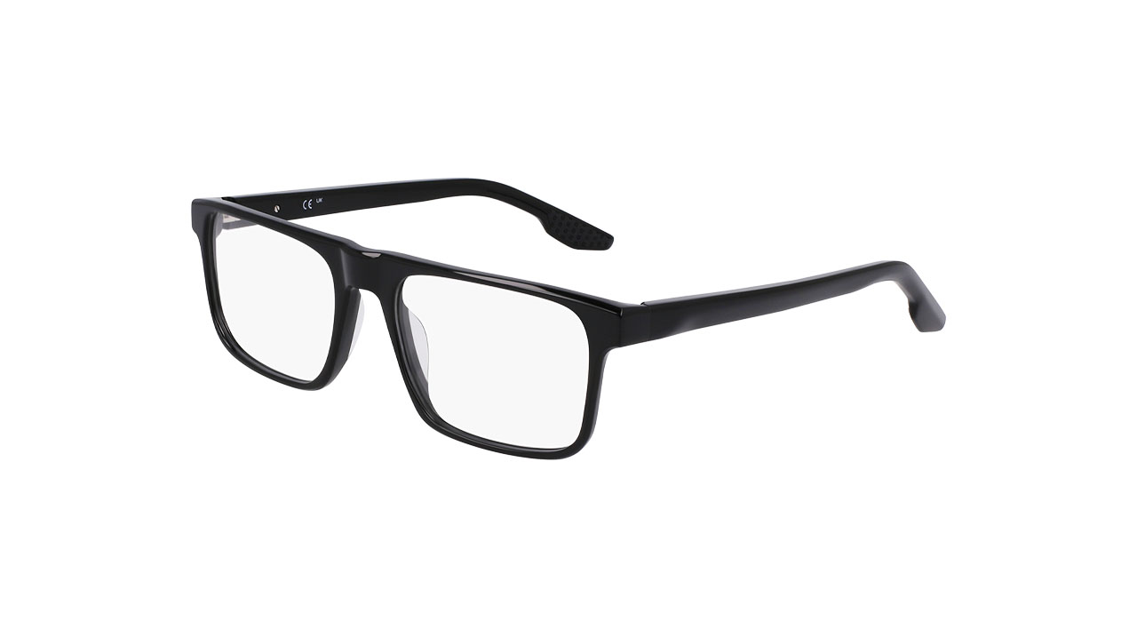 Paire de lunettes de vue Nike 7161 couleur noir - Côté à angle - Doyle