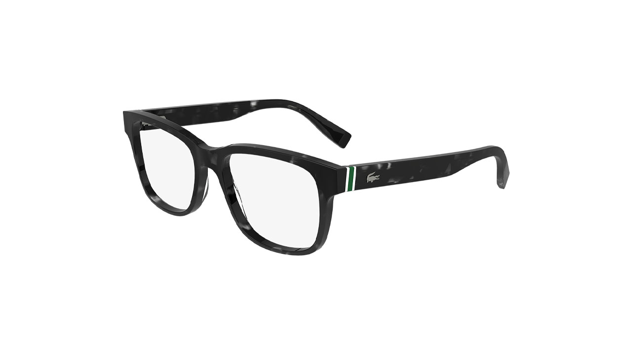 Paire de lunettes de vue Lacoste L2937 couleur brun - Côté à angle - Doyle