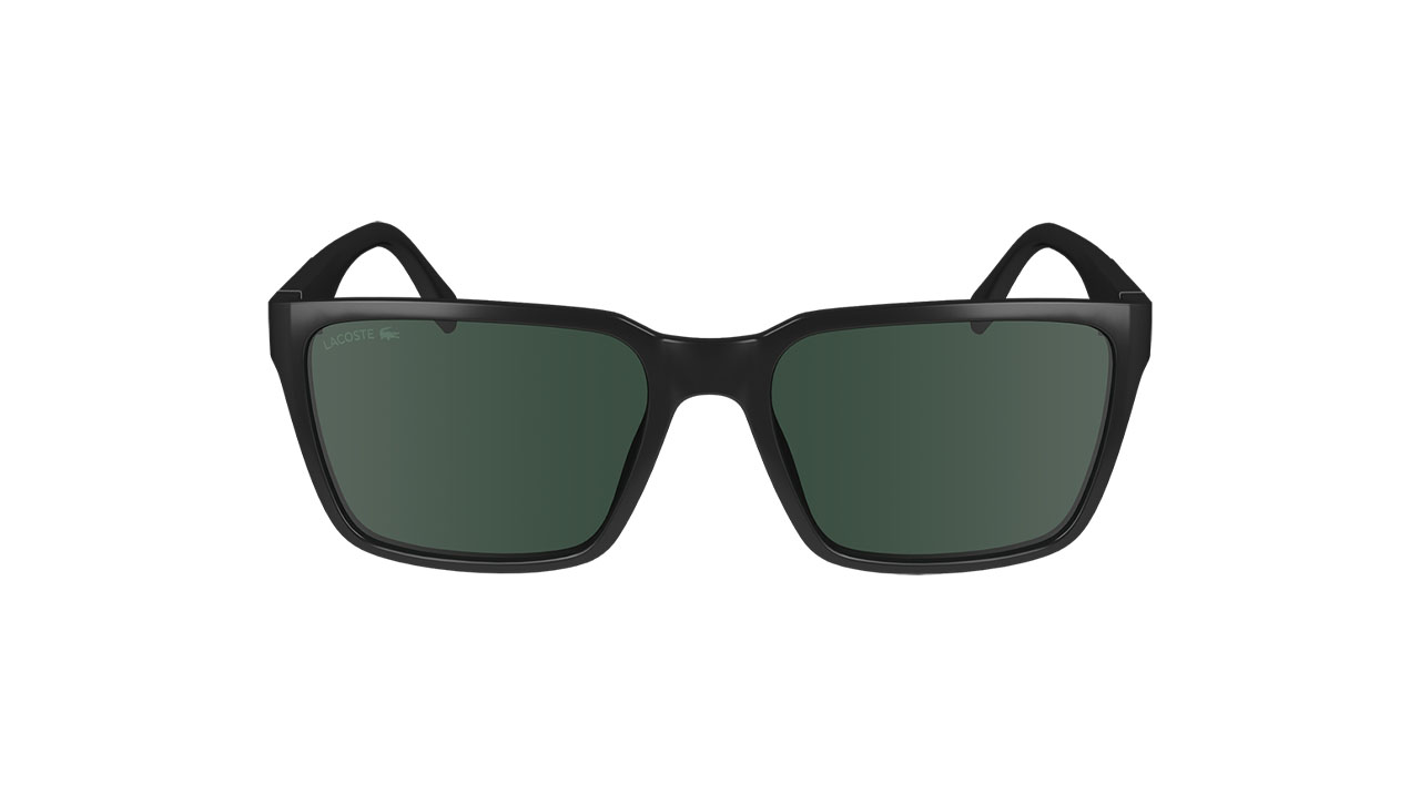 Paire de lunettes de soleil Lacoste L6011s couleur noir - Doyle