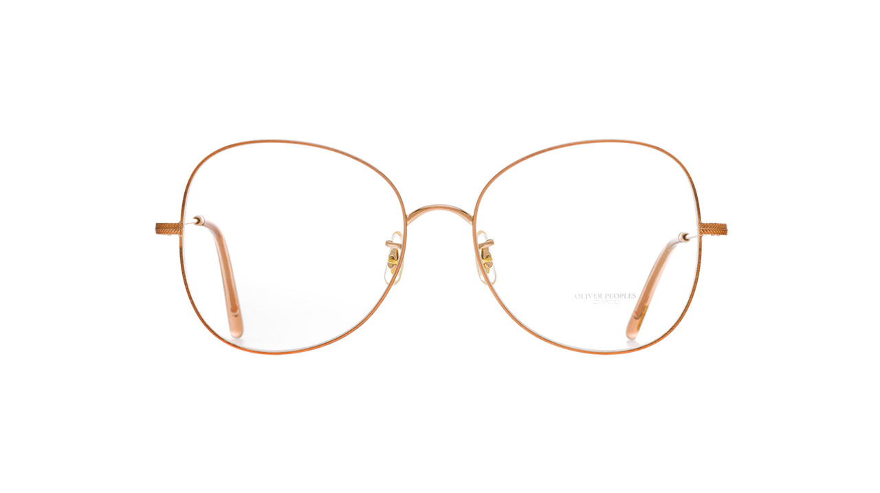 Paire de lunettes de vue Oliver-peoples Eliane ov1313 couleur or rose - Doyle